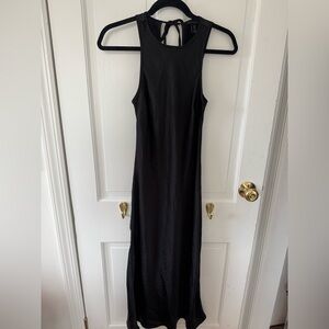 House of Harlow Classic Black Sleeveless Maxi Dress